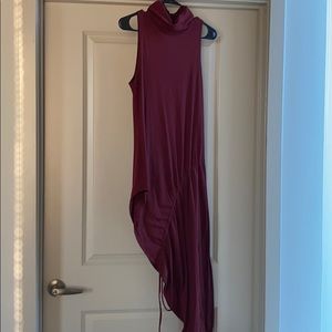 Ricki Brazil Burgundy dress